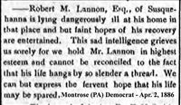 Lannon, Robert M